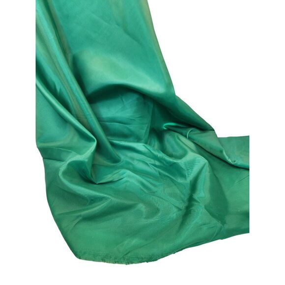 Emerald Green Nylon Lining Fabric 42 Wide Satin Finish By The Yard - Picture 5 of 5